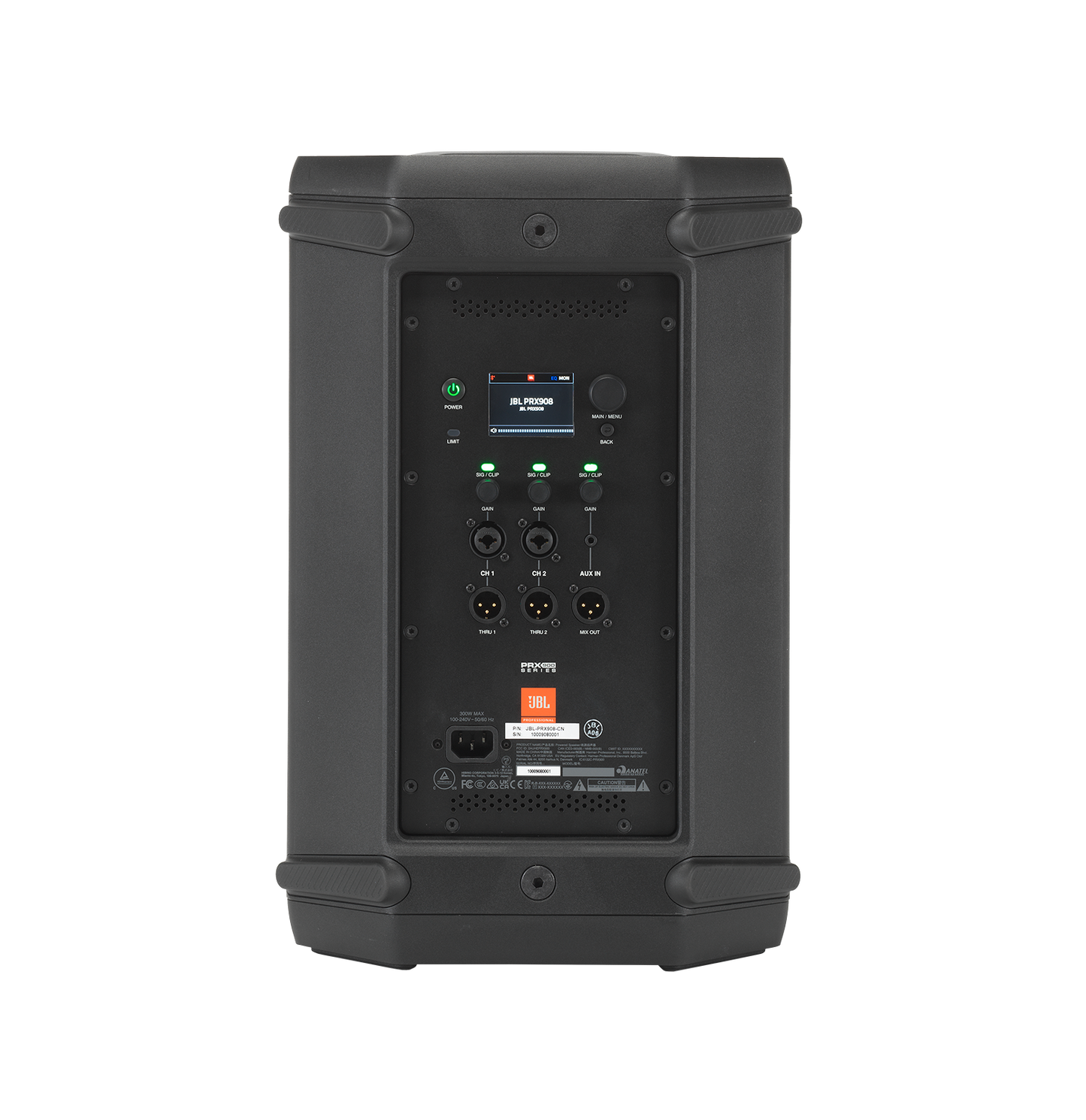 JBL PRX908 8-inch Powered Two-Way PA Loudspeaker