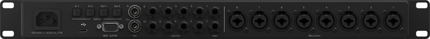 Fender Studio QUANTUM HD 8 26x30 USB-C Audio Interface