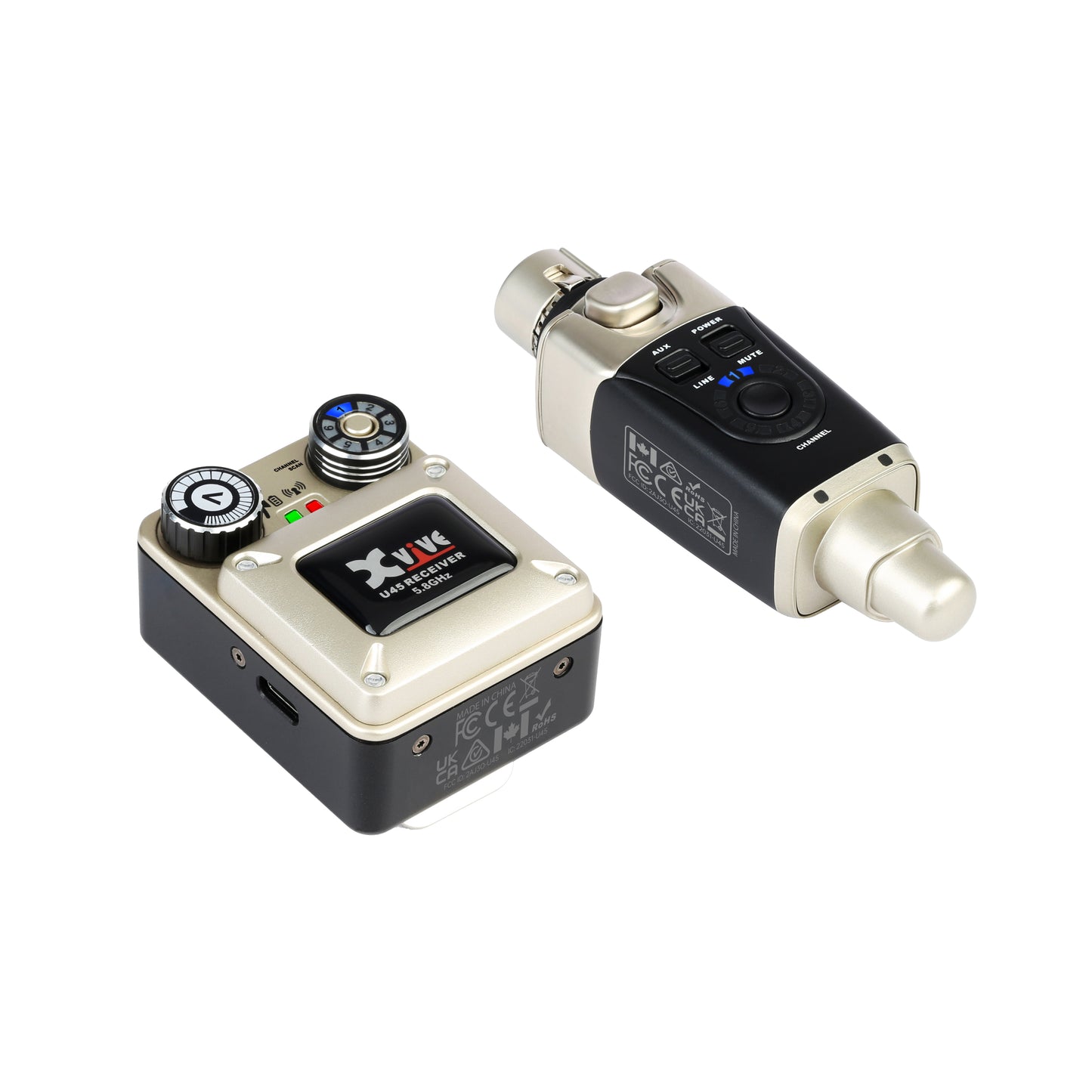 Xvive U45 5.8 GHz Digital Wireless In-Ear Monitor System