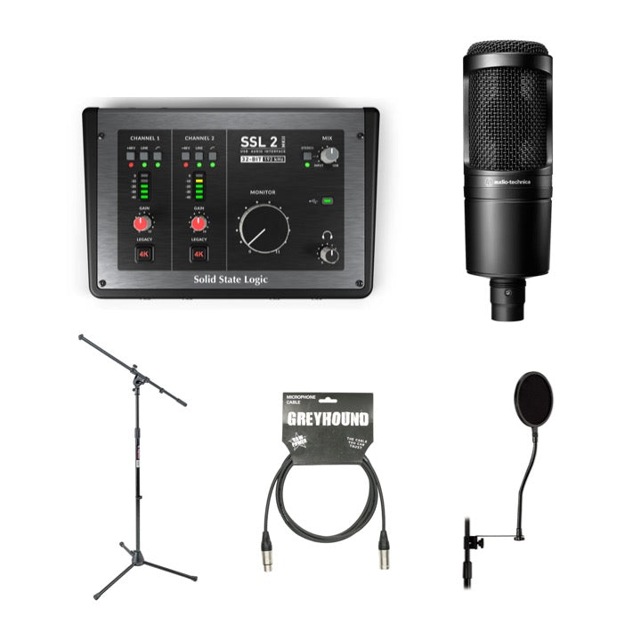 Recording Bundle - AT2020/SSL 2 MKII
