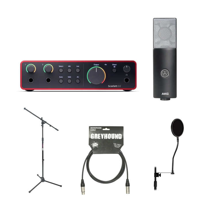 Recording Bundle - C104/2i2 G4