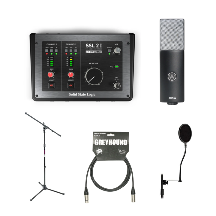 Recording Bundle - C104/SSL 2 MKII