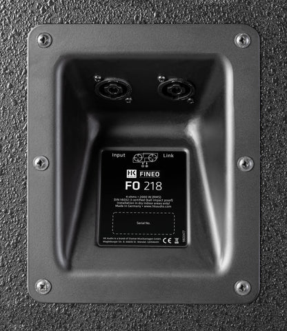 HK Audio FINEO S218 Passive Installation Subwoofer