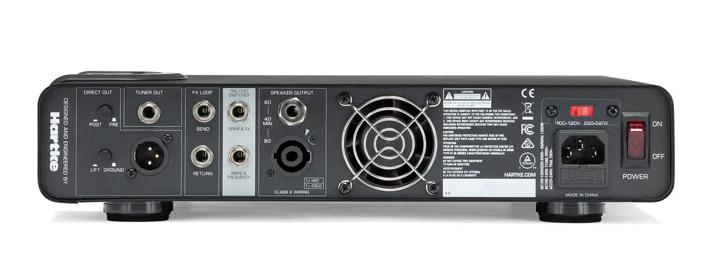 Hartke LX8500 800W Lightweight Bass Amp Head with Tube Preamp
