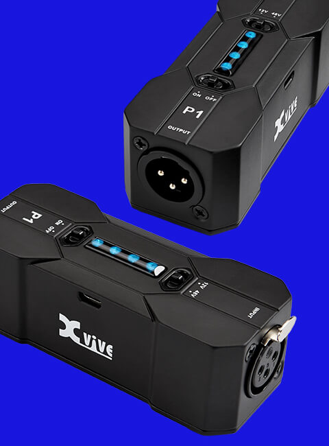 Xvive P1 Portable 12V/48V Phantom Power Supply