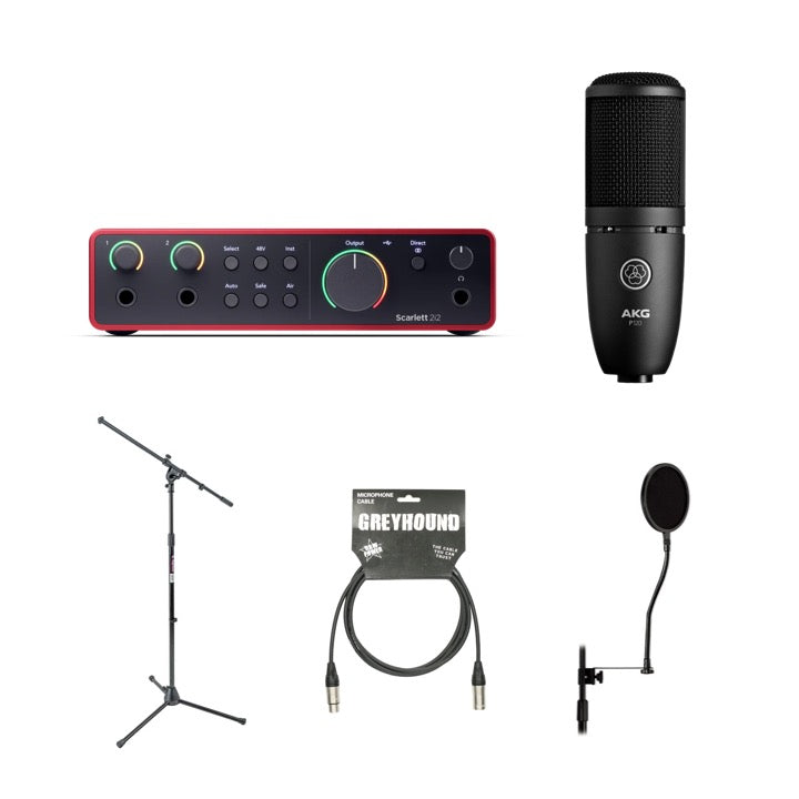 Recording Bundle - P120/2i2 G4