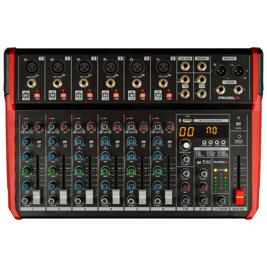 Proel PlayMix 10 10-Channel Compact Mixer