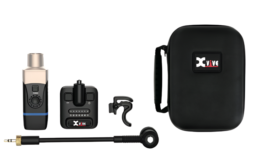 Xvive U7 Wireless Instrument Microphone System for Saxophone and Trumpet
