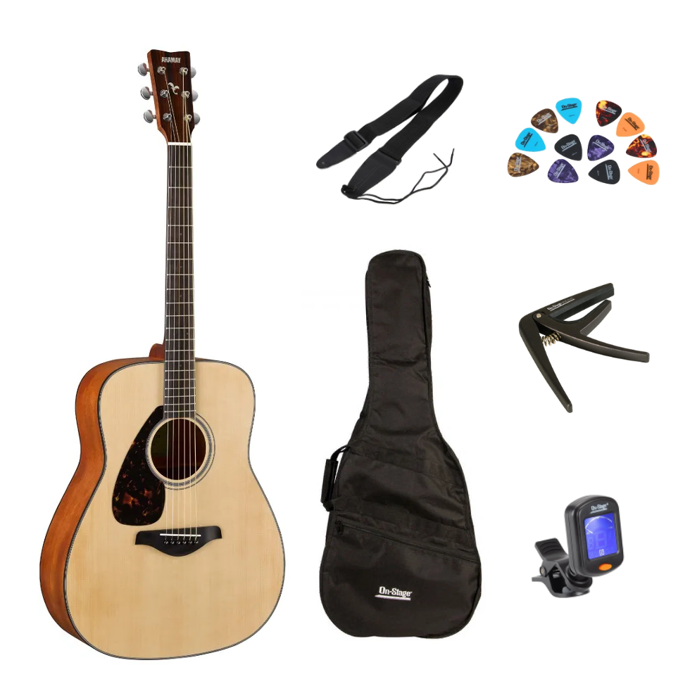 Acoustic Guitar Bundle Pack - Yamaha FG800