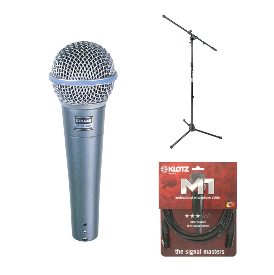 Wired Microphone Bundle - Shure BETA 58A