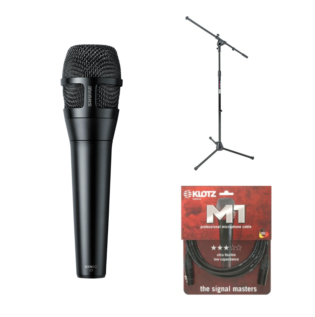 Wired Microphone Bundle - Shure Nexadyne 8C