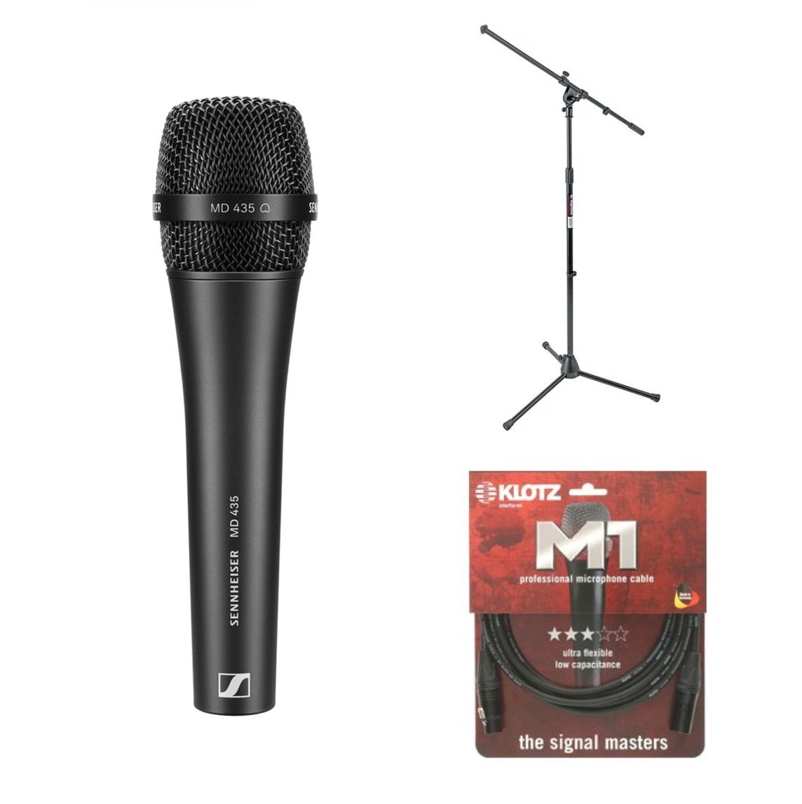 Wired Microphone Bundle - Sennheiser MD435