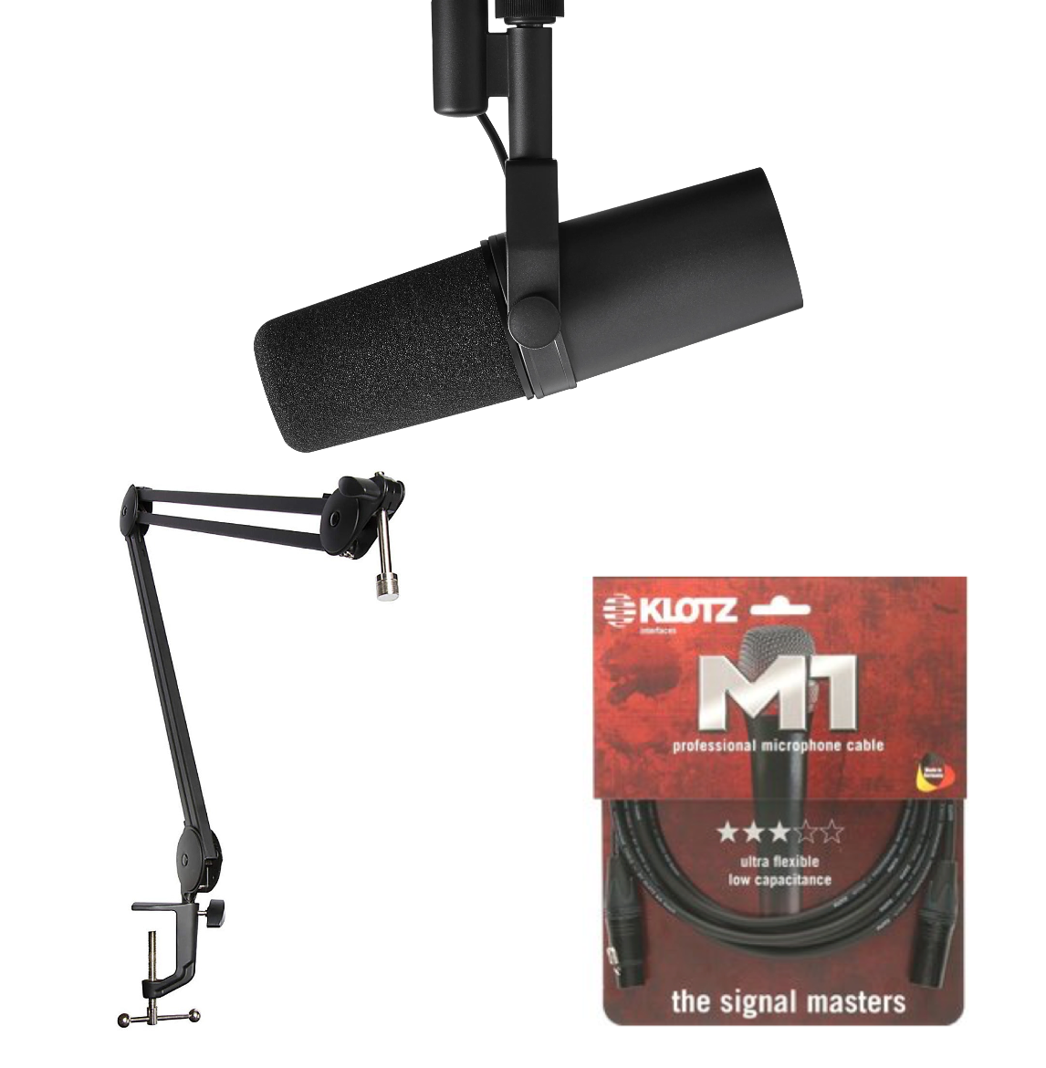 Podcast Microphone Bundle - Shure SM7B