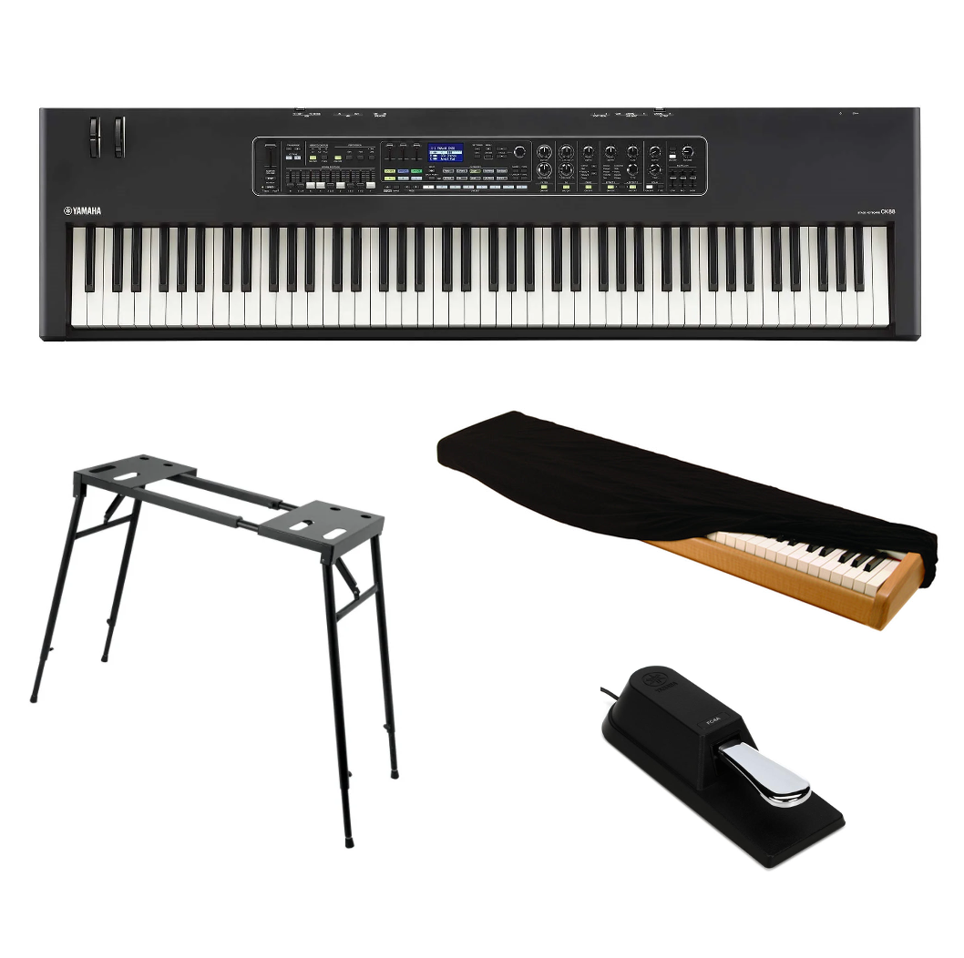 Synthesizer Workstation Bundle - Yamaha CK88 Synthesizer Bundle
