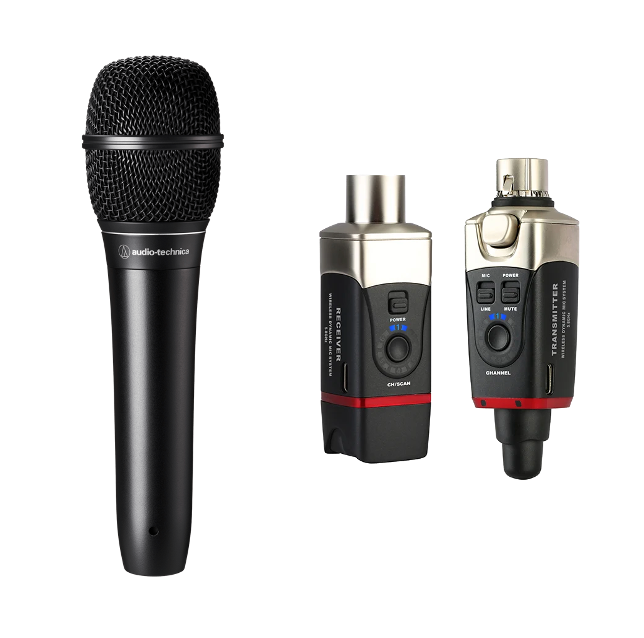 Wireless Microphone Bundle - Audio Technica ATS99