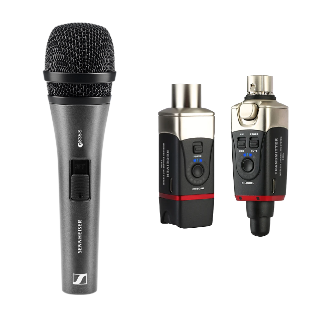 Wireless Microphone Bundle - Sennheiser e835-S