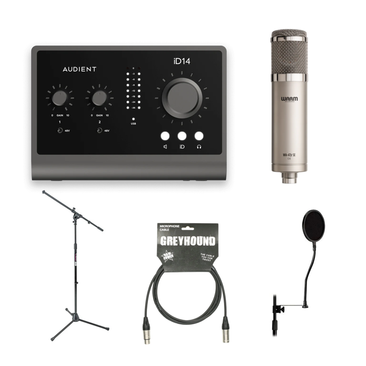 Recording Bundle - Warm Audio WA47JR SE/Audient iD14 MKII
