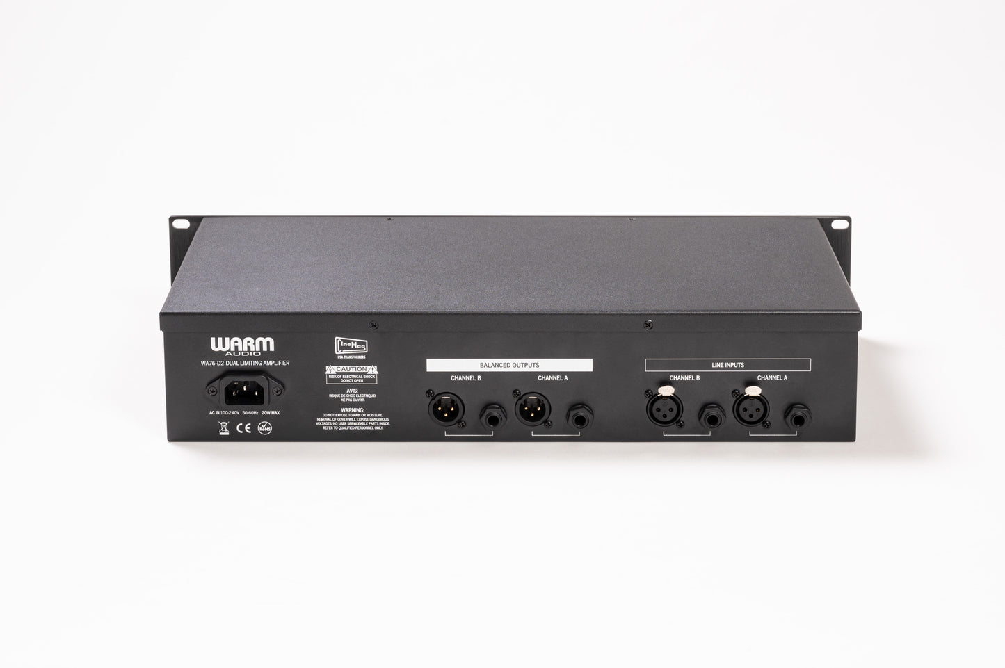 Warm Audio WA76-D2 Dual Channel Discrete FET Compressor