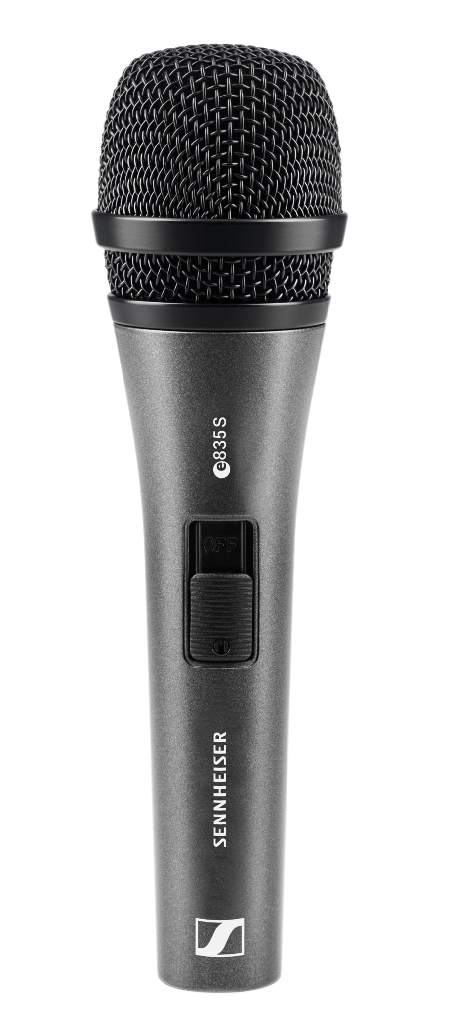 Sennheiser E835-S Cardioid Dynamic Handheld Microphone with On/Off Switch