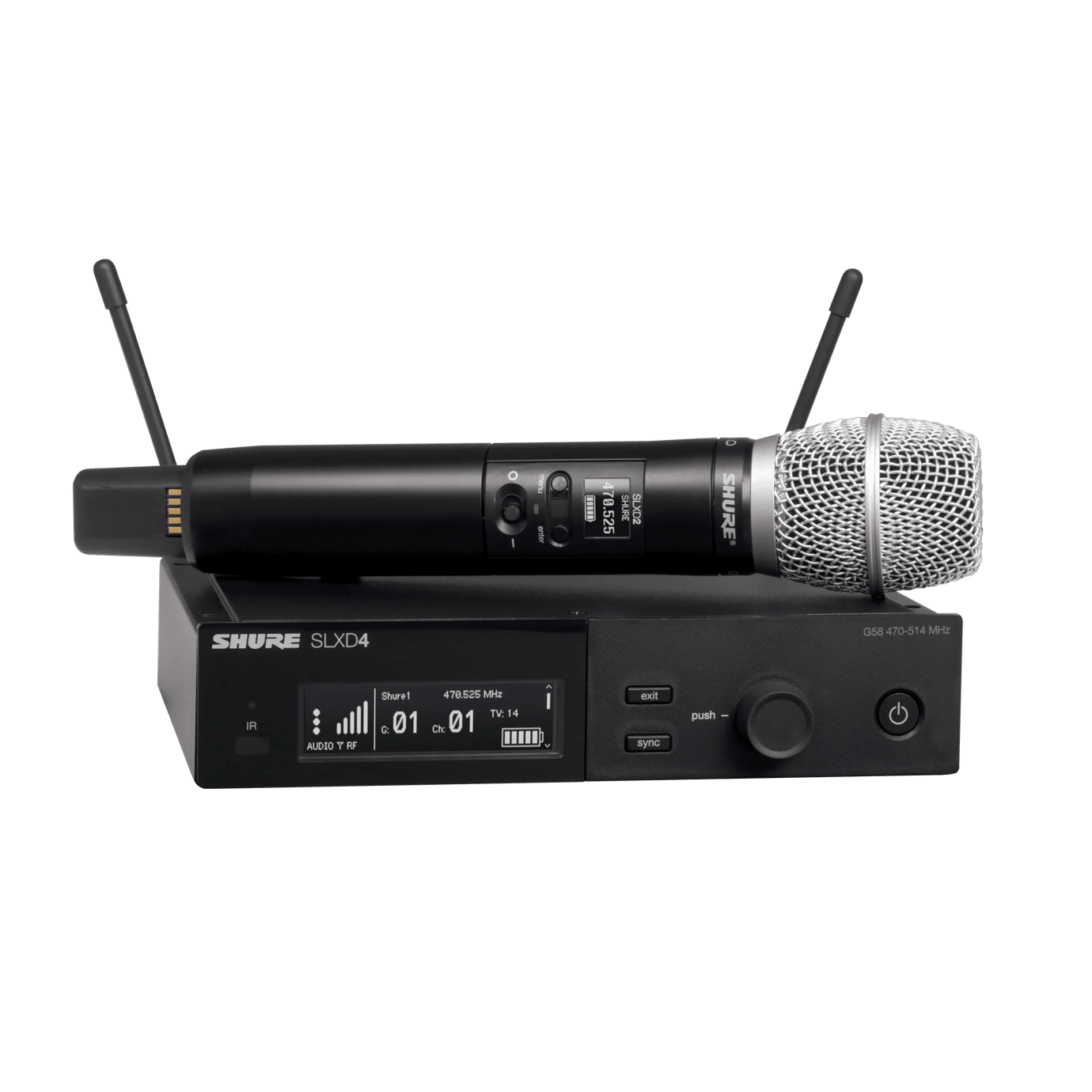 Shure SLXD24/SM86 Wireless Handheld Microphone System