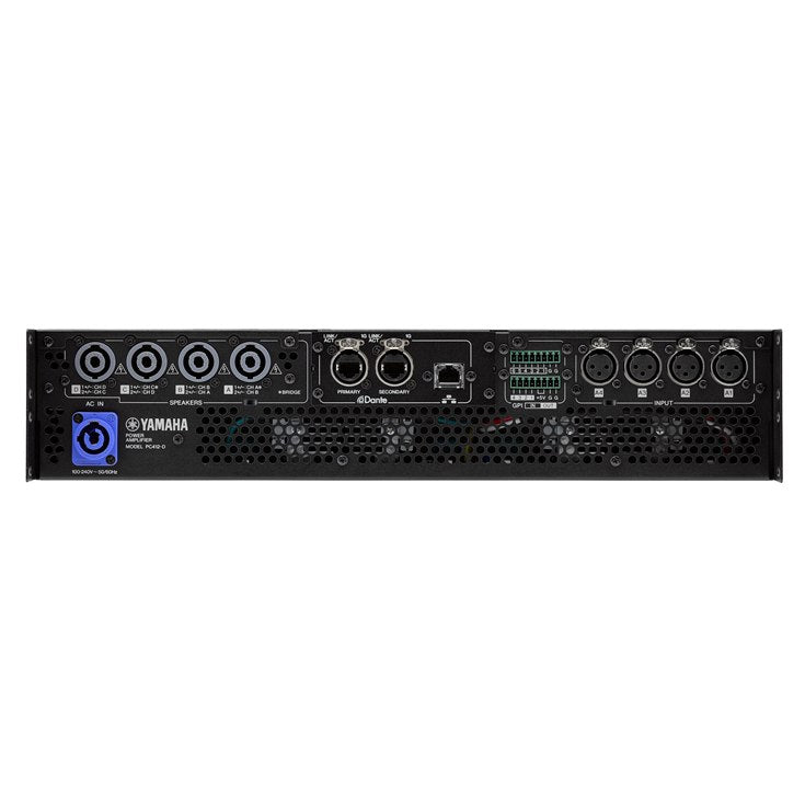 Yamaha PC412-D 1200W/8 Ohms 4-Channel Power Amplifier