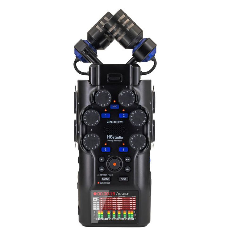 Zoom H6studio Handheld Recorder – Luther Music