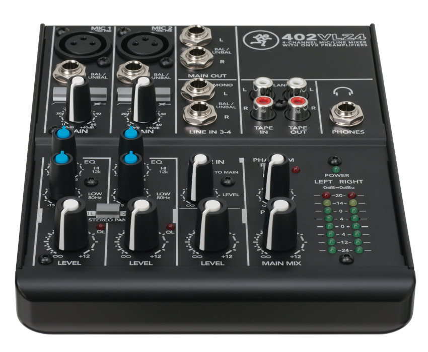 Mackie 402VLZ4 4-Channel Analog Mixer