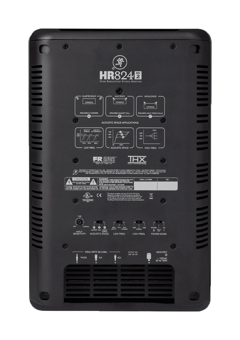 Mackie HR824mk2 8" Powered Studio Reference Monitors (Each)