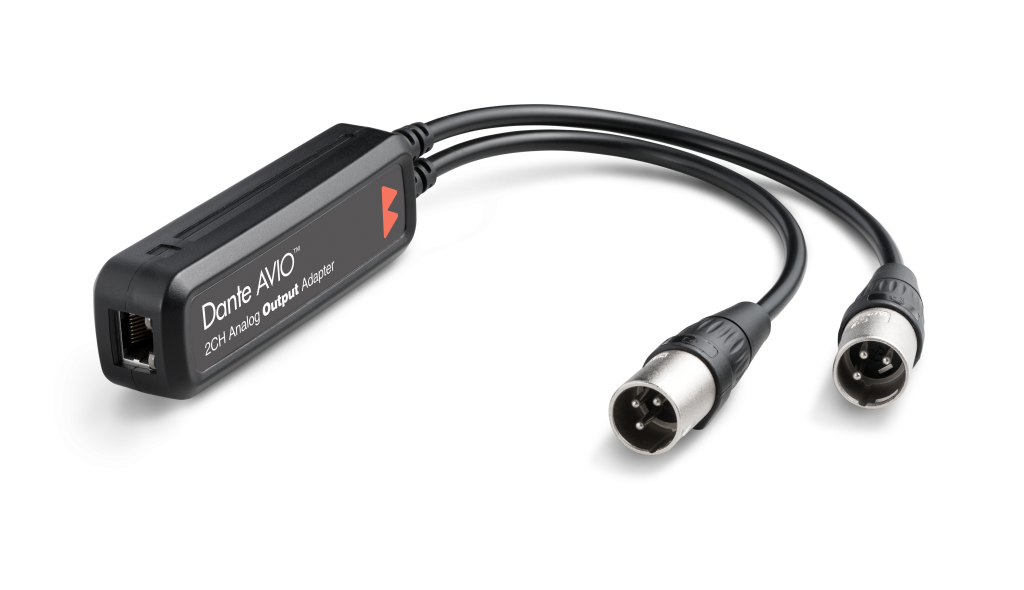 Audinate ADP-DAO-AU-0x2 Dante AVIO Analog Adapter Output 2 Channel