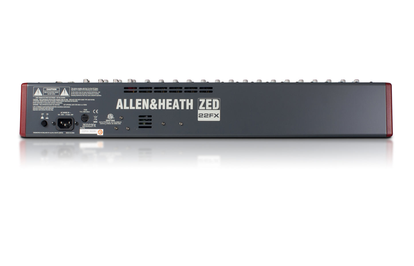 Allen & Heath ZED-22FX 22-Channel Analog Mixer with Effects