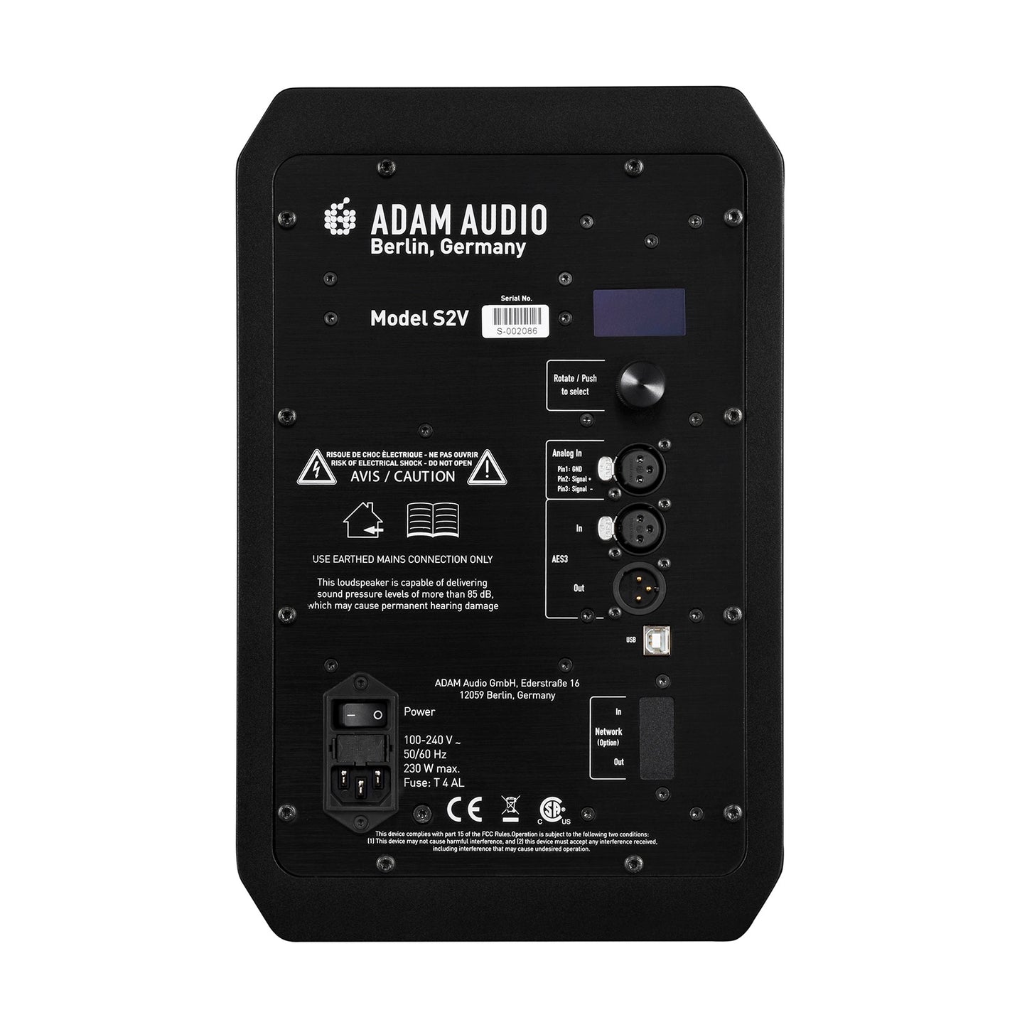 Adam Audio S2V 7" Active Studio Monitor (Each)