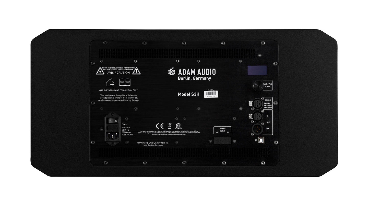 Adam Audio S3H 2x7" Active Studio Monitor (Each)