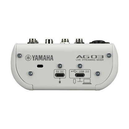 Yamaha AG03 MK2 3-Channel Mixer with USB Audio Interface