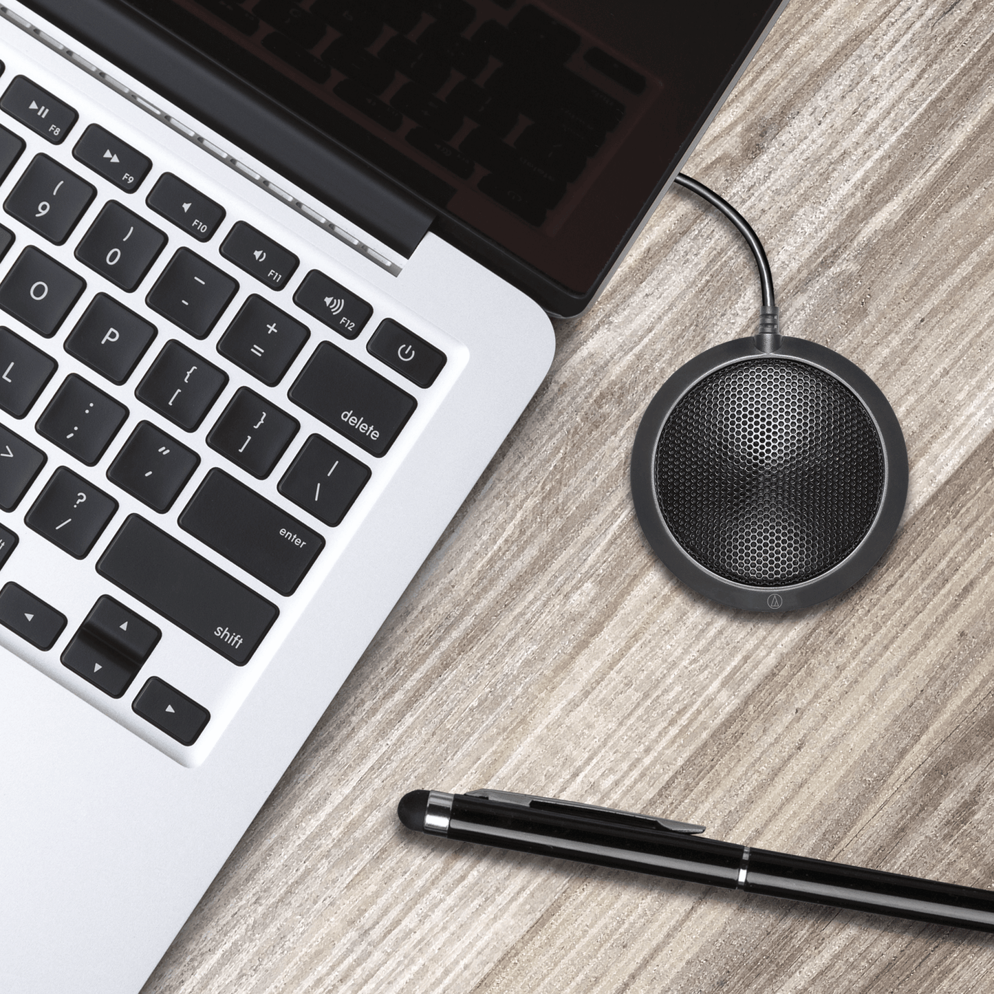 Audio Technica ATR4697-USB Omnidirectional Condenser Boundary Microphone