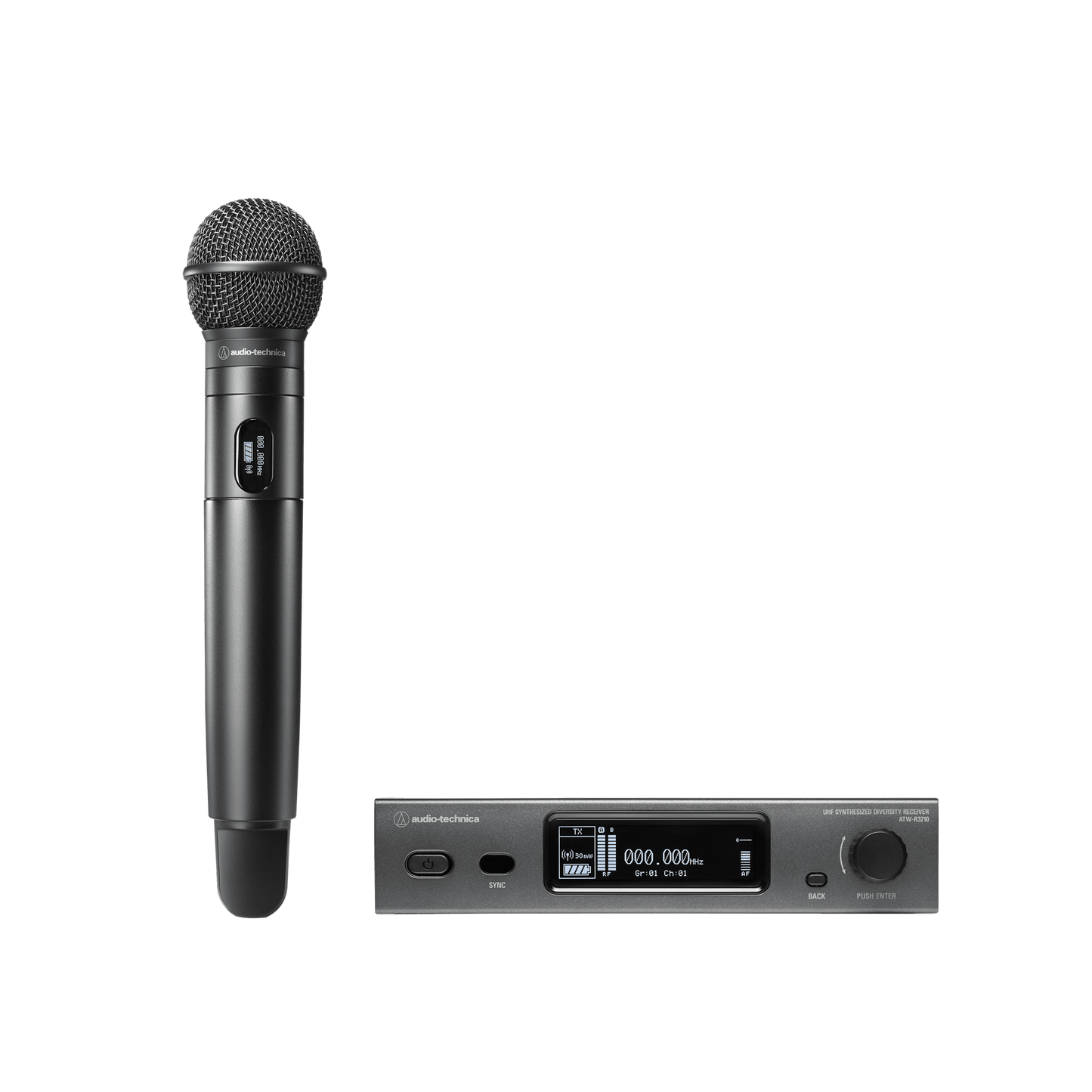 Audio Technica ATW3212/C510 Wireless Handheld Microphone System