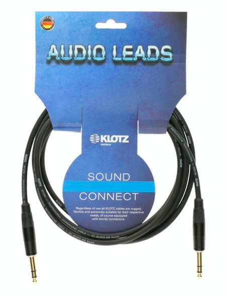 Klotz B3PP1K0300 3m TRS Interconnect Cable