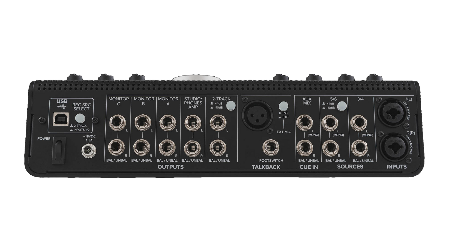 Mackie Big Knob Studio+ Audio Interface and Monitor Controller