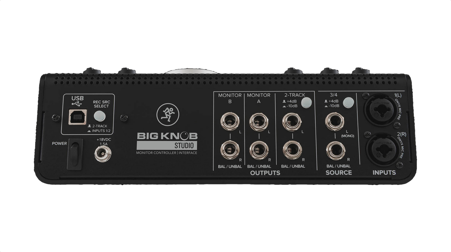 Mackie Big Knob Studio Audio Interface and Monitor Controller