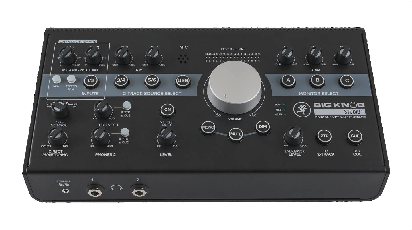 Mackie Big Knob Studio+ Audio Interface and Monitor Controller