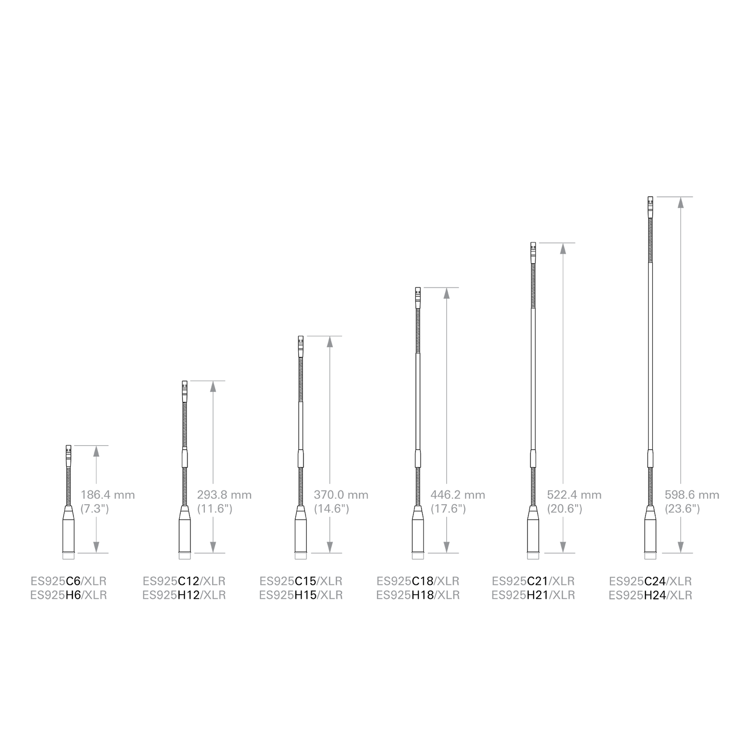 Audio Technica ES925H Hypercardioid Gooseneck Microphone