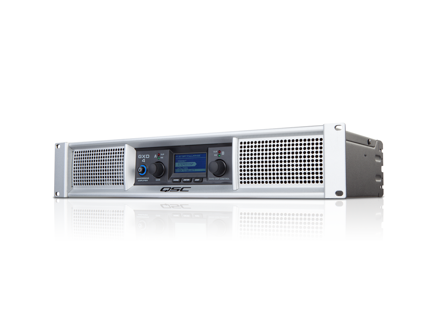 QSC GXD4 Dual Channel 400W/8Ohms Power Amplifier