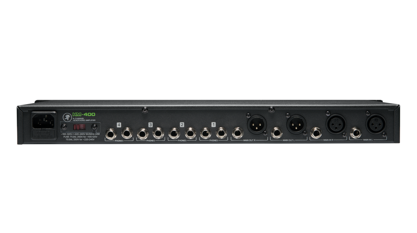 Mackie HM400 4-Channel Headphone Amplifier