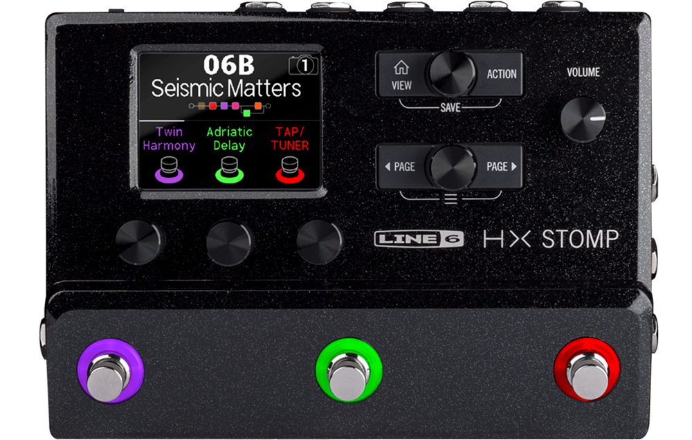 い*ち様 LINE 6/HX STOMP KiNf:2e/DC-3398/ICY Line 6 HX Stomp Multi-Effects Pedalboard – Luther Music