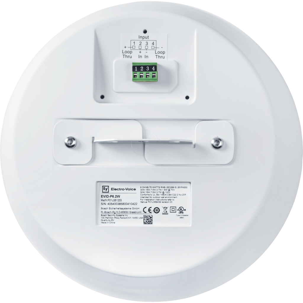 Electro-Voice EVID P6.2 Pendant Loudspeaker