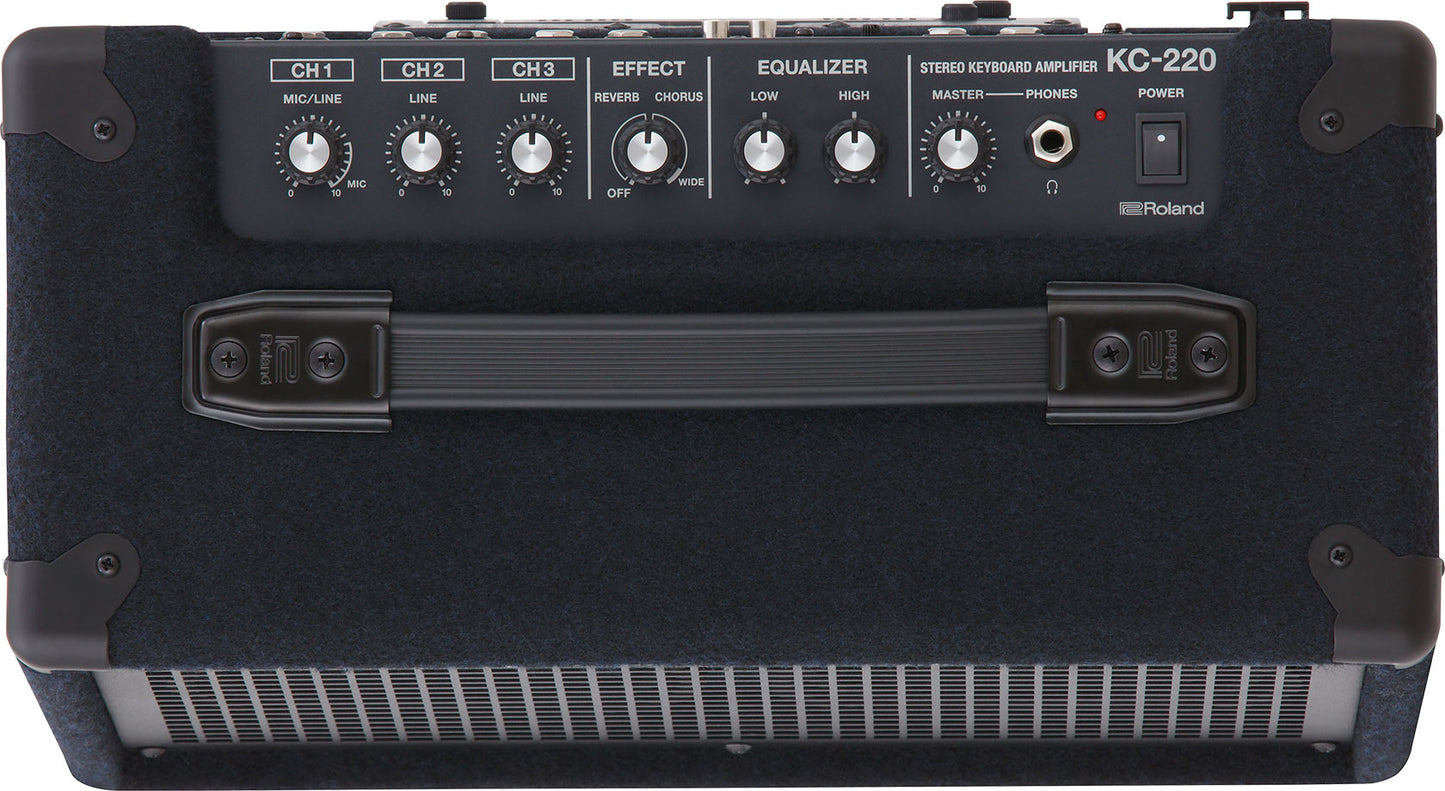 Roland KC-220 2x6.5" 30W Battery Powered Stereo Keyboard Amplifier