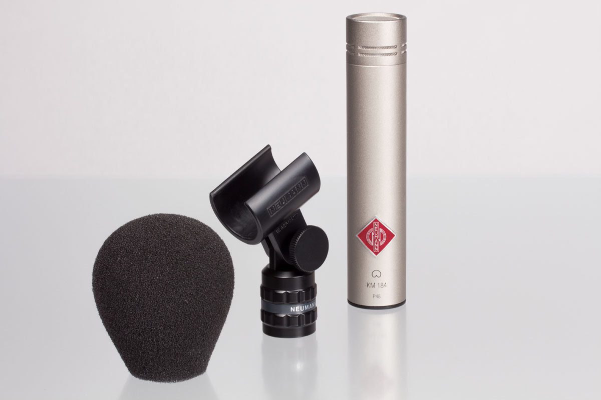 Neumann KM184 STEREO SET Small Diaphragm Cardioid Condenser Microphone (Matched Pair)