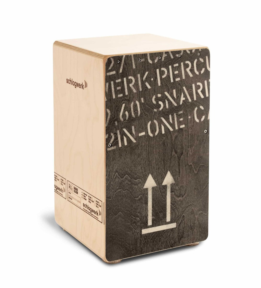 Schlagwerk CP404BLK 2inOne Black Cajon (Large)