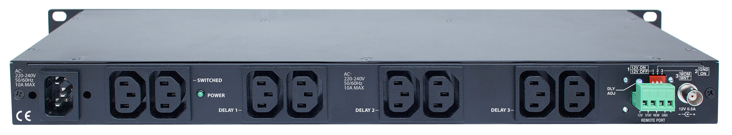 Furman PS-8RE III 10A Power Conditioner and Sequencer (220V-240V)