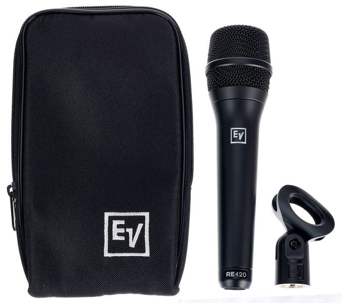 Electro-Voice RE420 Cardioid Condenser Handheld Vocal Microphone