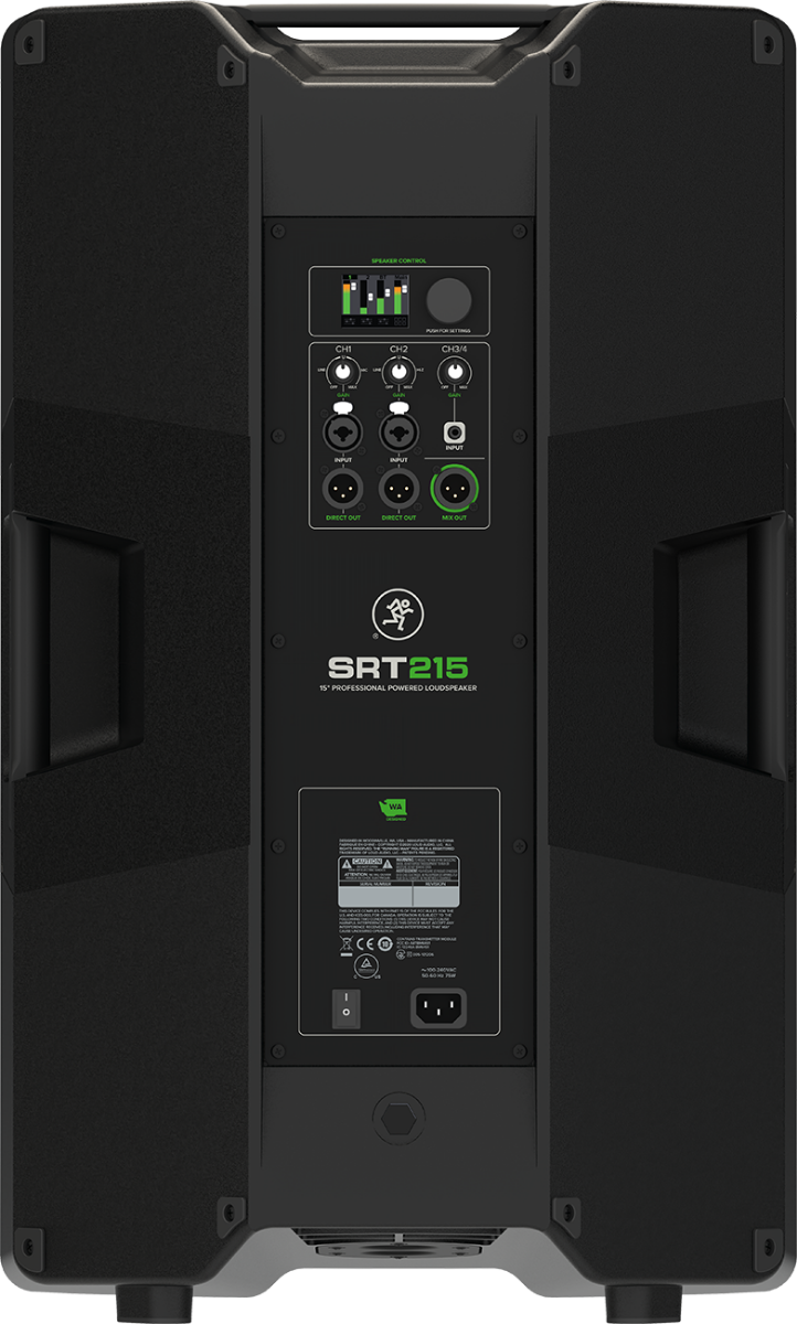 Mackie SRT215 15" 1600W Powered PA Loudspeaker